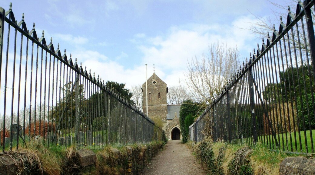 Church path, Morebath