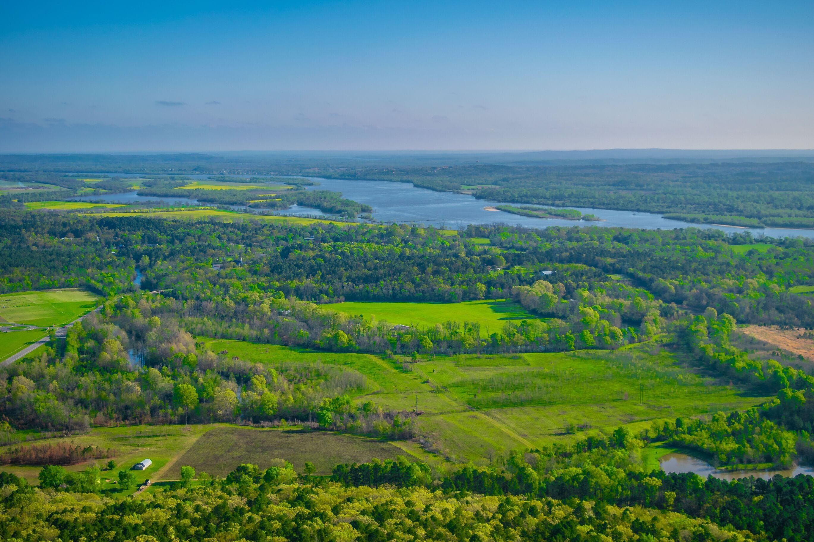 Pinnacle Mountain in Little Rock, Arkansas
