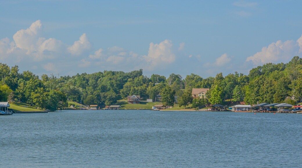 Beautiful water reservoir of Williamstown Lake in Williamstown, Grant County, Kentucky