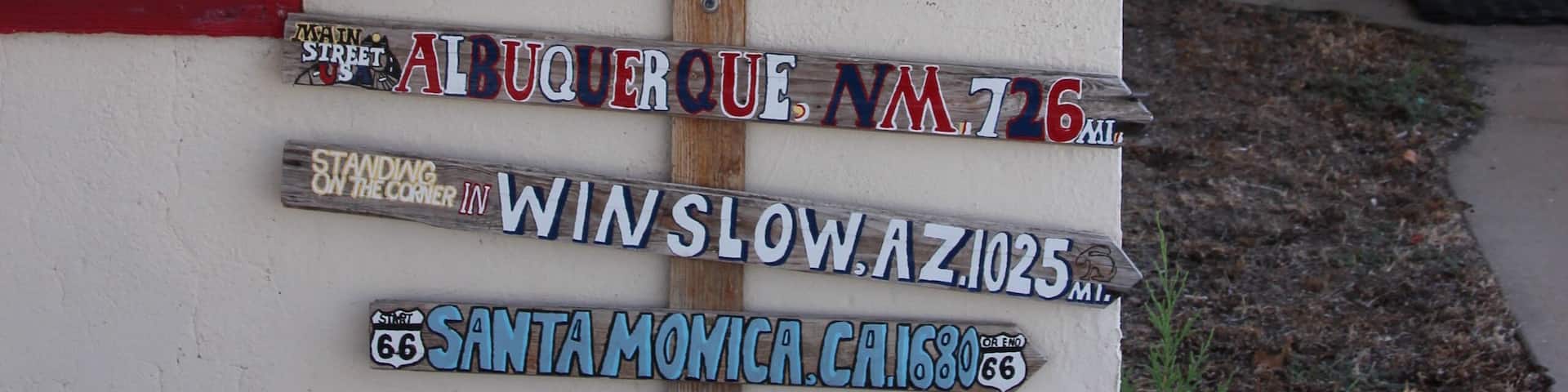 Route 66 Signposts