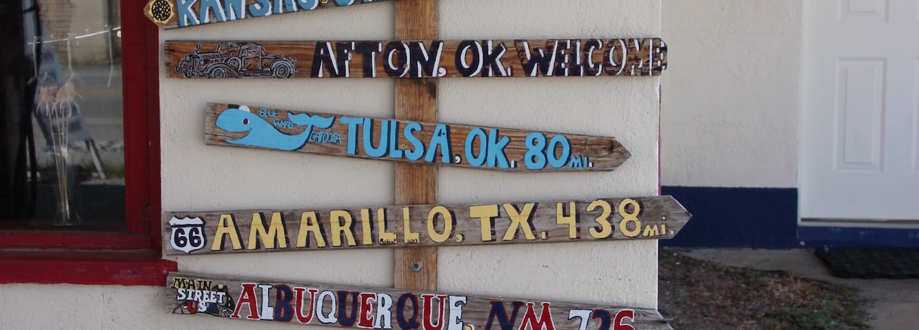 Route 66 Signposts