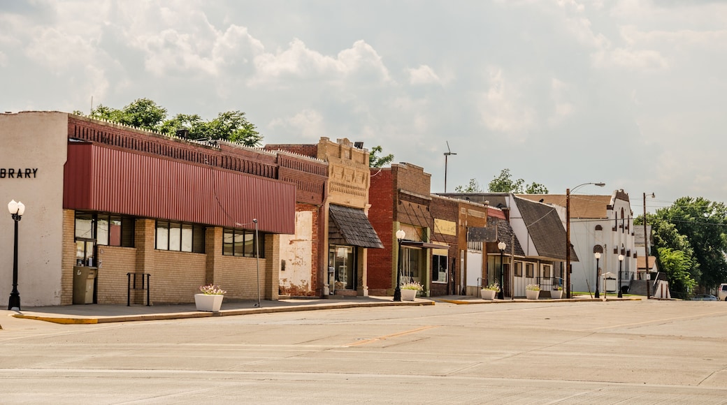 Quiet Downtown Street