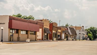 Quiet Downtown Street