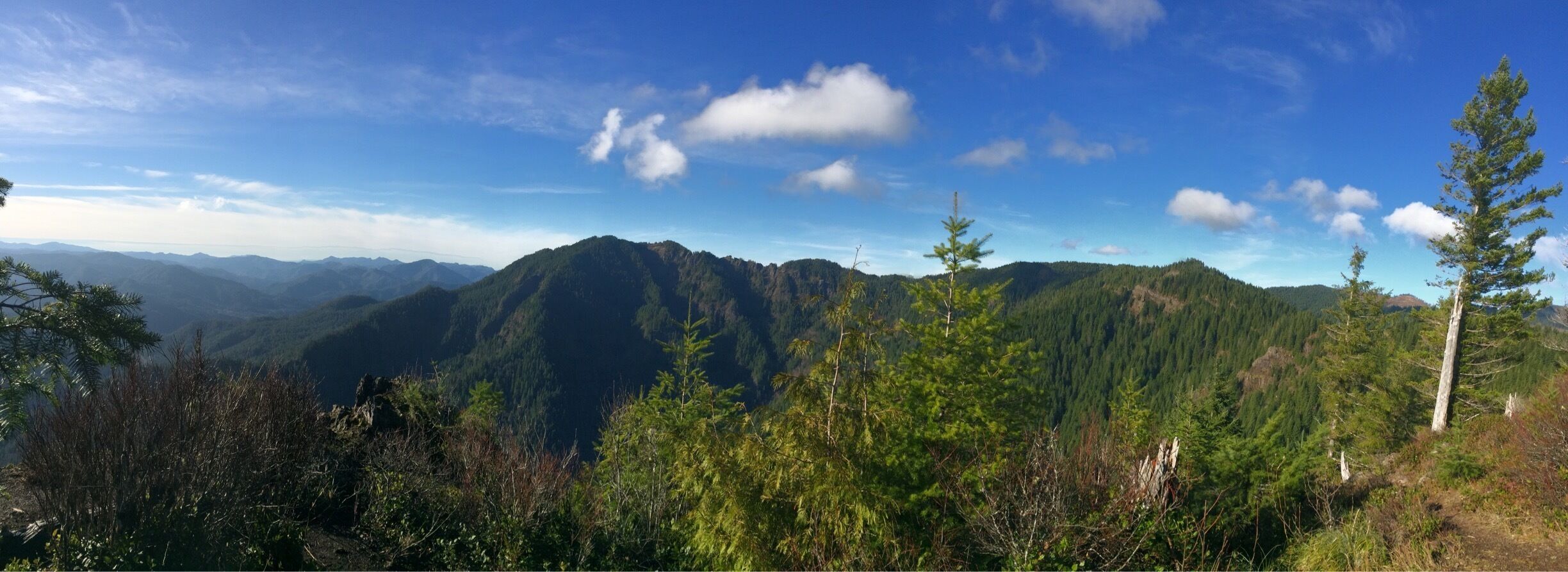 View from the summit.