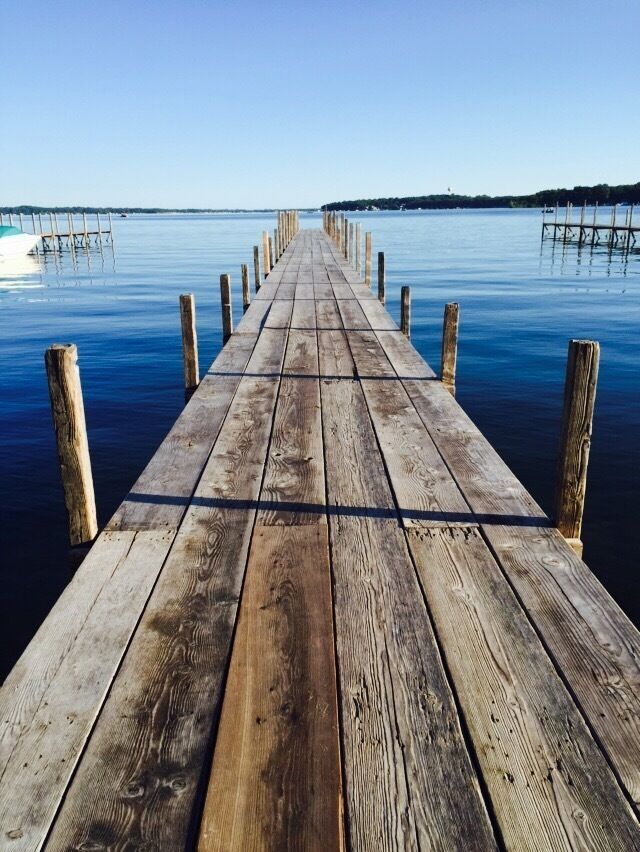 Beautiful day in lake Okoboji. #waterlust