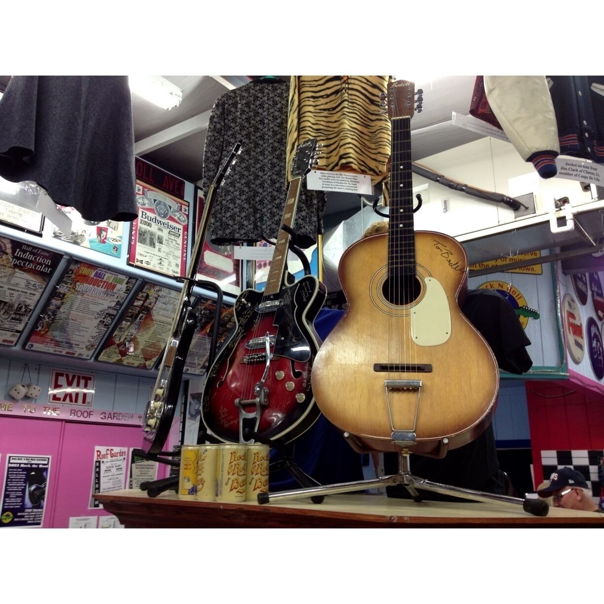 Museum near Arnolds Park Amusement Park, a famous Dancehall and entertainment district in the early to mid 20th century. Celebrates history of rock and Iowa bands that attributed to the genre. #rock