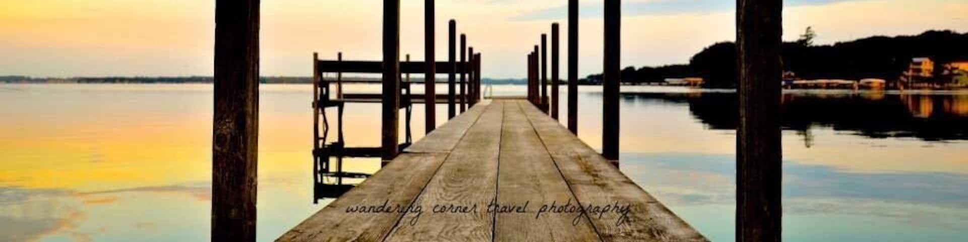 One amazing early morning shot of Lake Okoboji. #architecture #goldenhour