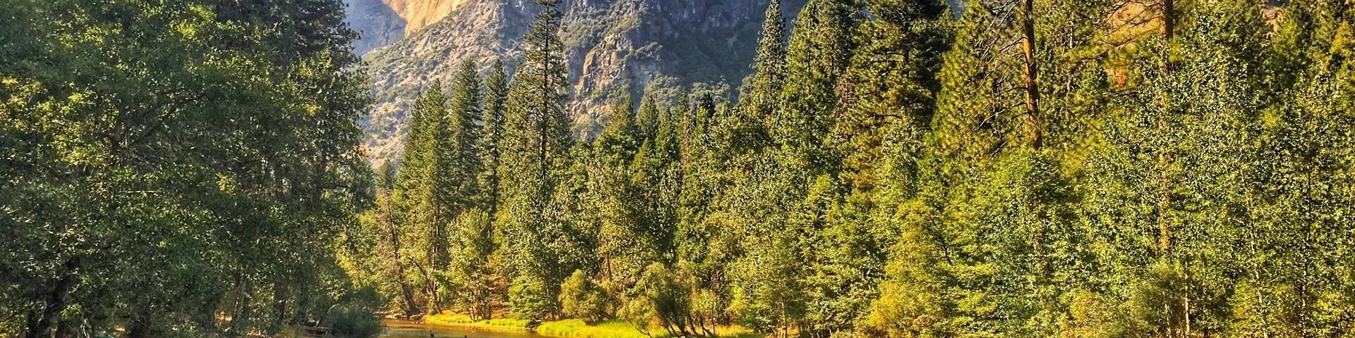 Took this picture next to the campground in Yosemite valley. Beautiful swimming hole with gorgeous surroundings. Perfect for a nice day trip with the family or camping overnight with friends. #GreatOutdoors