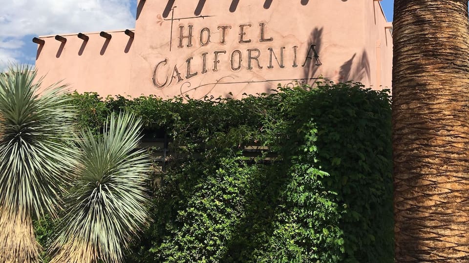 Check in but don't check out
Palm Springs