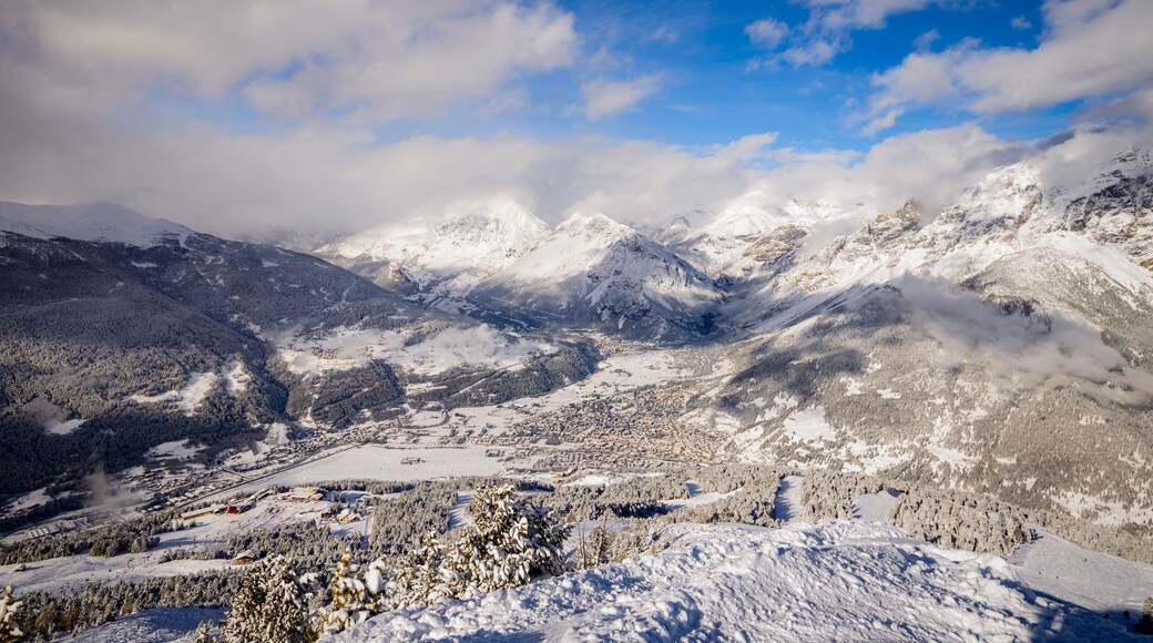 Alps landscape in Bormio, Italy