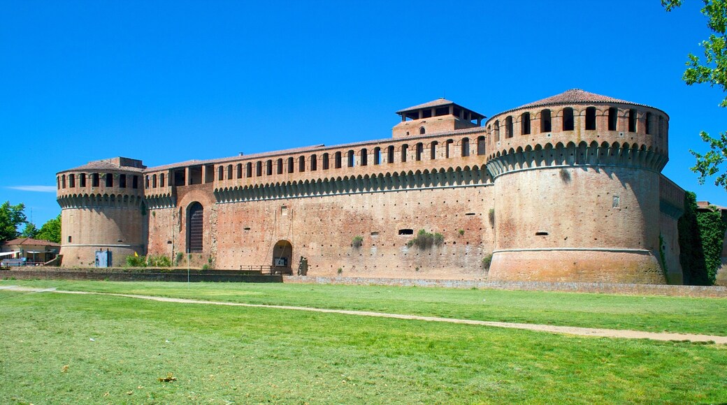 Imola featuring city views, château or palace and landscape views
