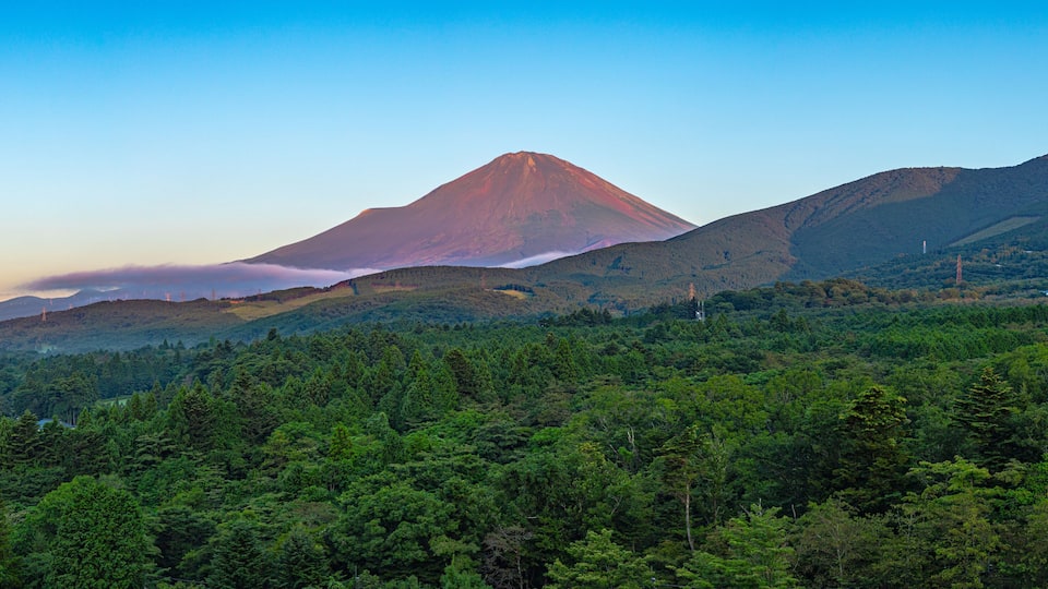 Mount Fuji Pano Japan