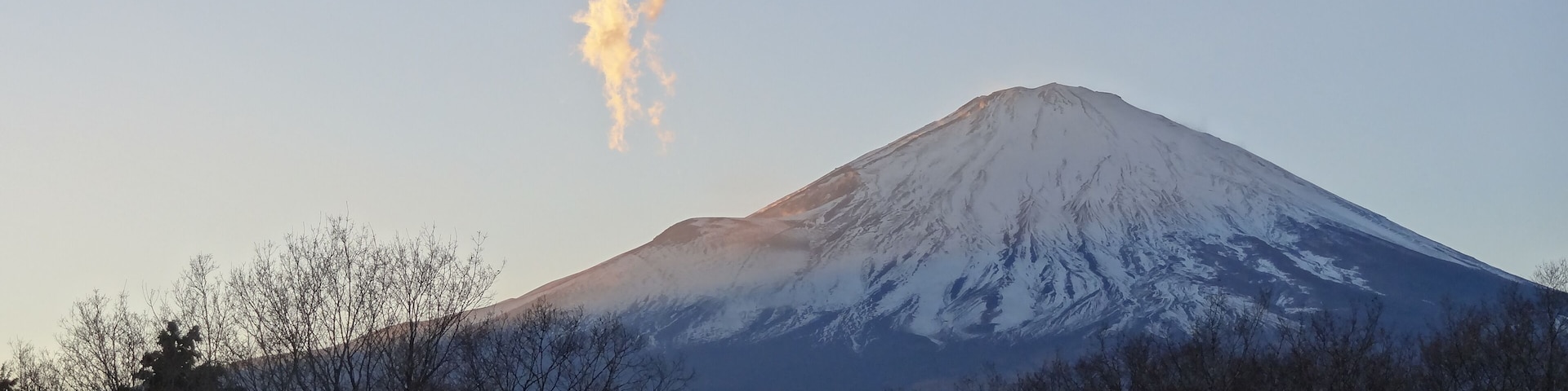キリンディスティラリー 富士御殿場蒸溜所の展望台からの富士山です。