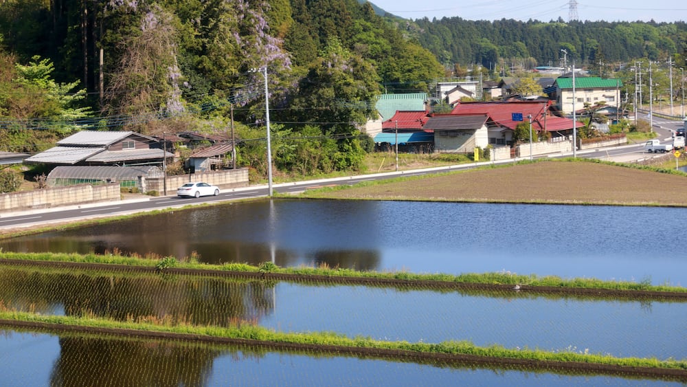 kanuma shi, is one of beautiful village near Tochigi, Japan