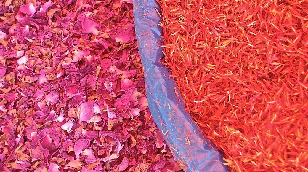 Spices for sale at the Grand Bazaar in Kashgar #market