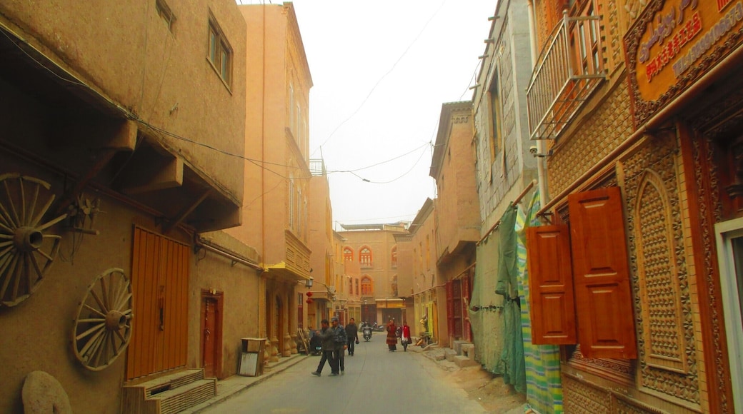 Going back in time: the Old Town of Kashgar, one of the ancient cities on the Silk Road.