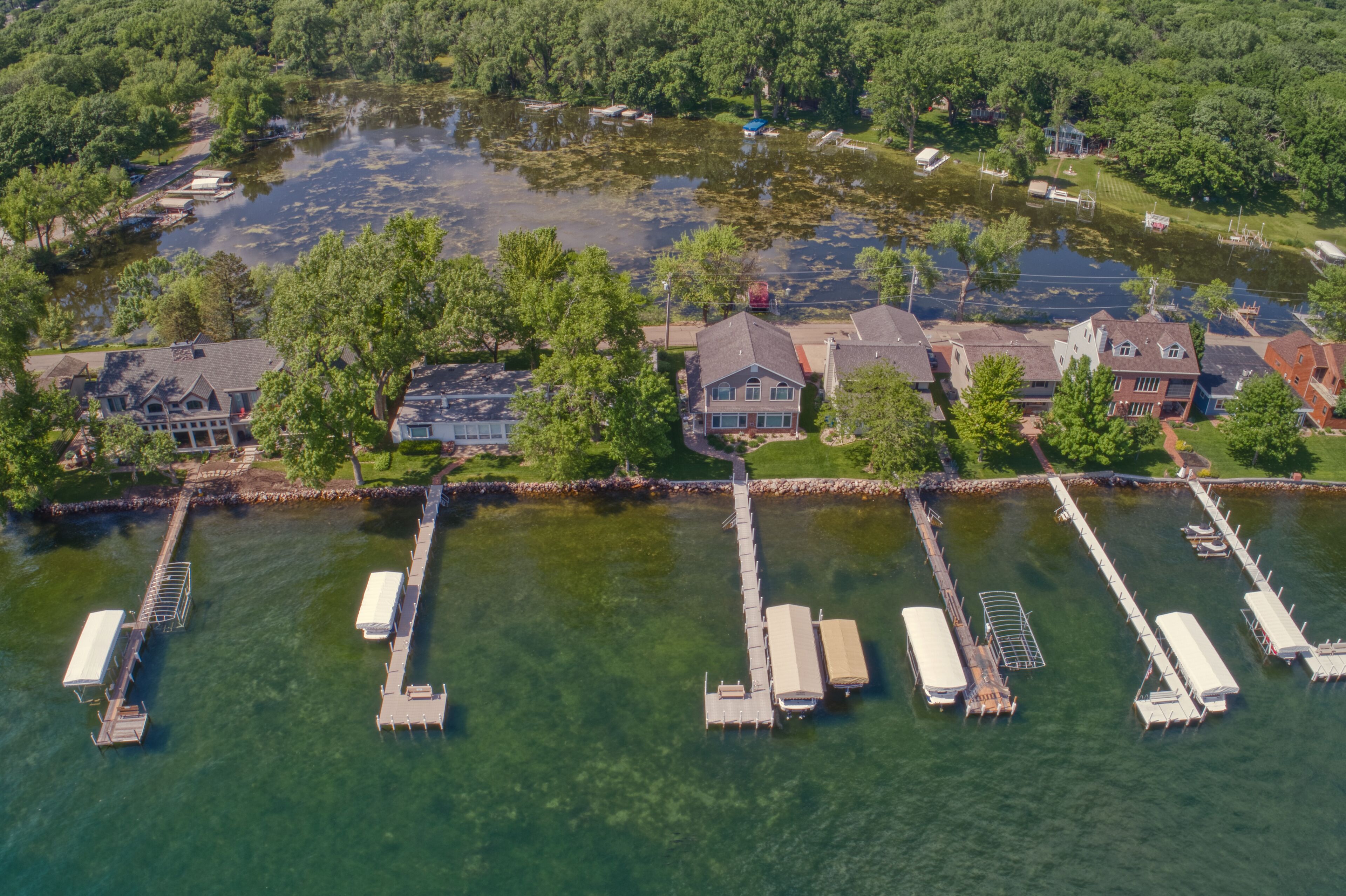 Lake Okoboji is a popular Tourist Area known as the Great Lakes of Iowa