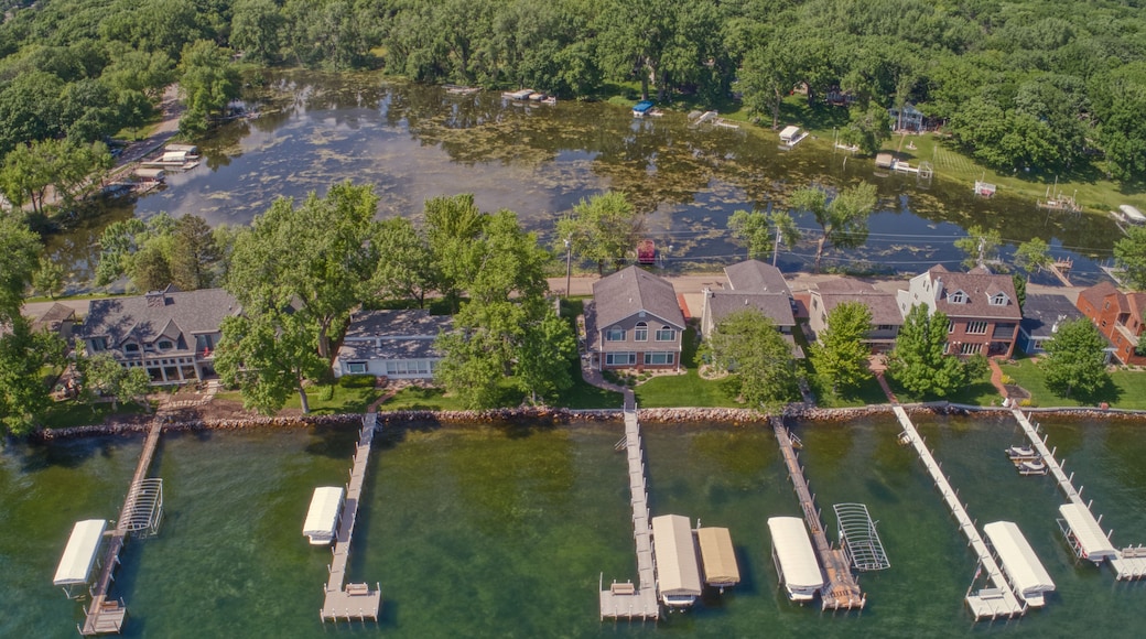 Lake Okoboji is a popular Tourist Area known as the Great Lakes of Iowa