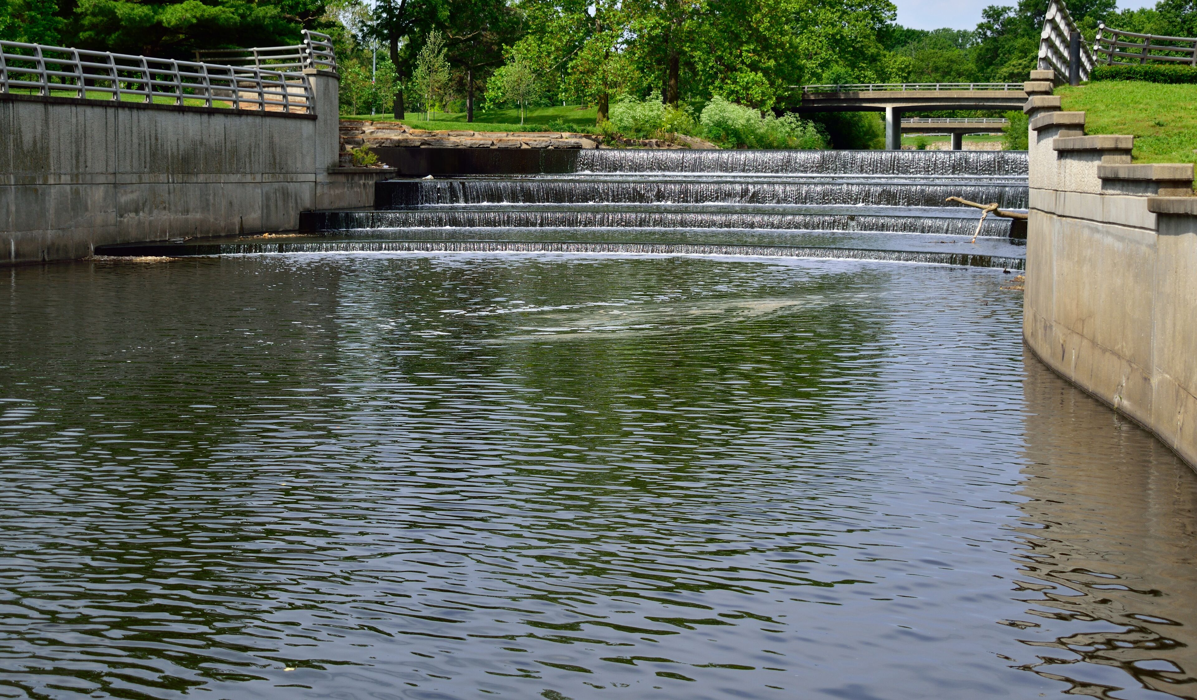 Bush creek in Kansas City, Missouri.