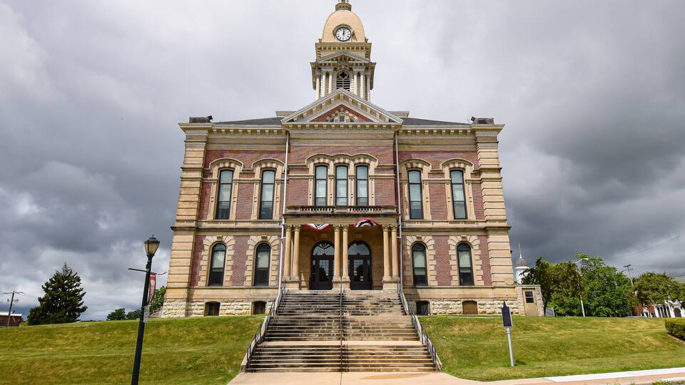 Wabash County Courthouse in Indiana.