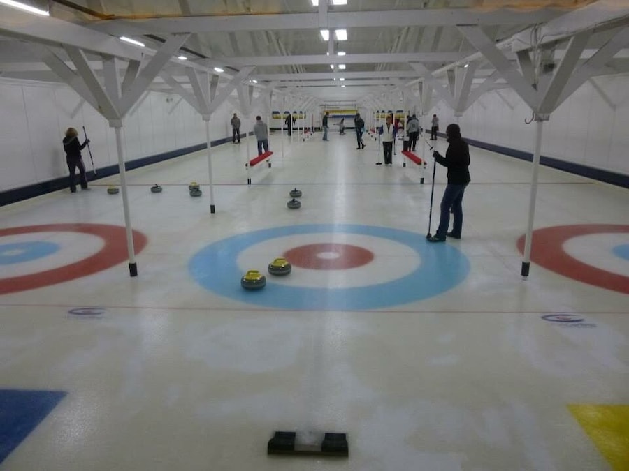 This is a great place to learn how to curl or join a more advance league.