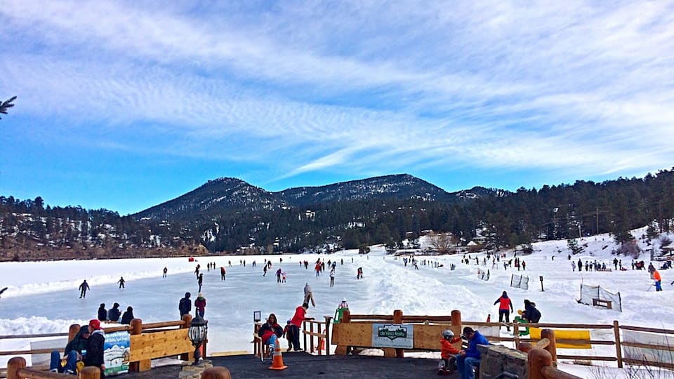 Pond hockey on Evergreen Lake
#colorado #hockey #winter #denver