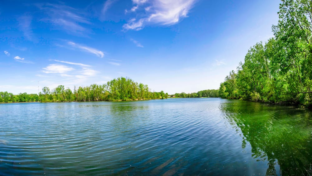 Hawk Island County Park, ingham county, Michigan, USA