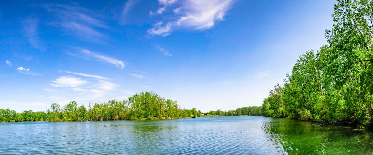 Hawk Island County Park, ingham county, Michigan, USA