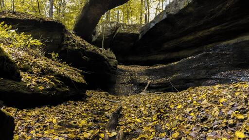 Not much to tell here. A tiny little road off 33 south of Rockbridge and a short 1.5 mile hike and watch you step. Beautiful in fall!!
#autumn #themundlife #rockbridge #nature #landscape
