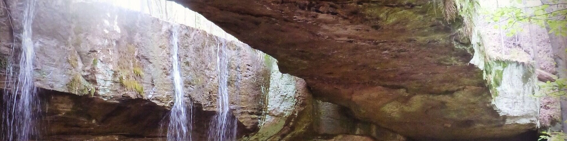 This natural bridge is worth the hike.