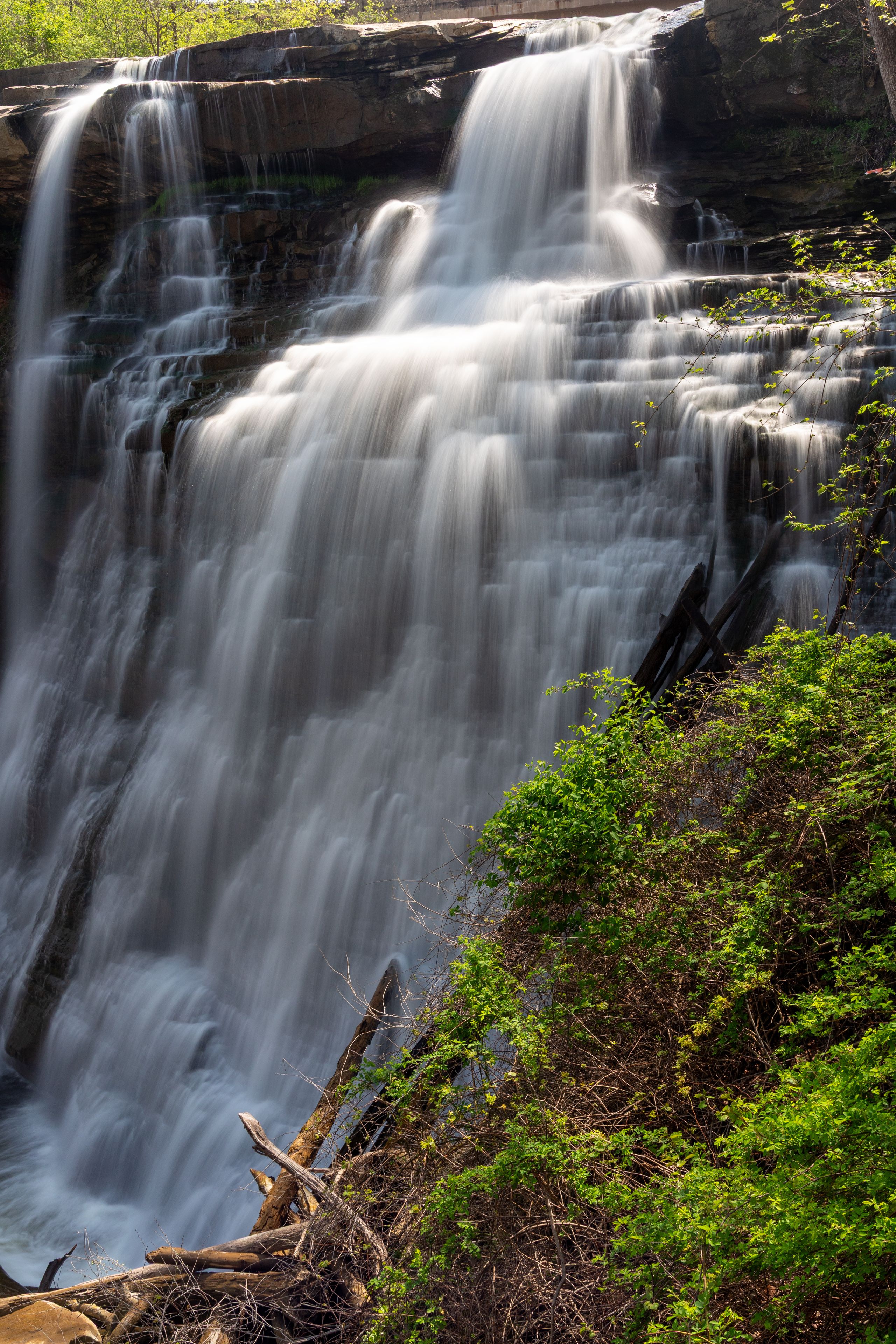 Brandywine falls in Cuyahoga Valley National Park