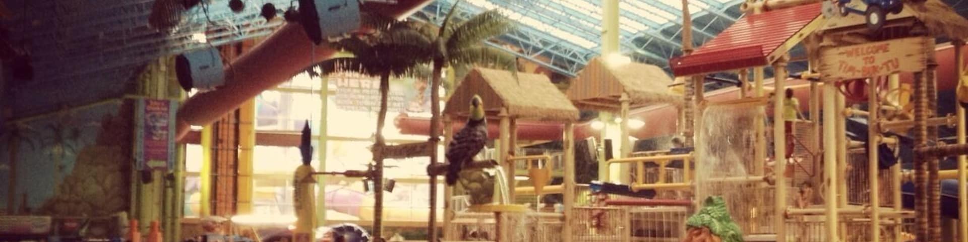 Releasing our inner kids. #indoorwaterpark #winter #wavepool