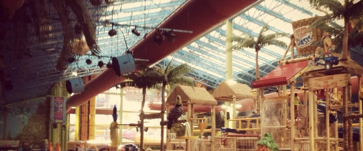 Releasing our inner kids. #indoorwaterpark #winter #wavepool