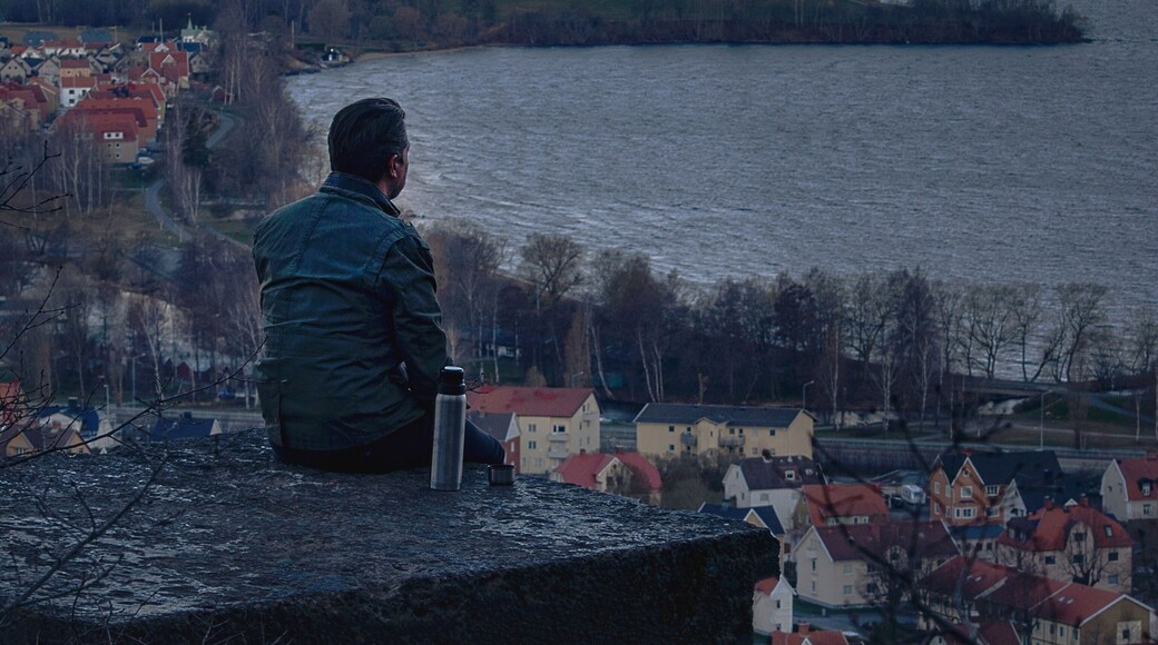 Utsikten ”The view” in Huskvarna gives you a stunning view over Jönköping and lake Vättern.