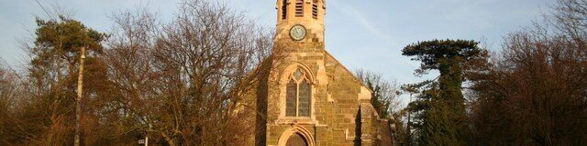 St.Margaret's church Just about lit by low, afternoon winter sun
