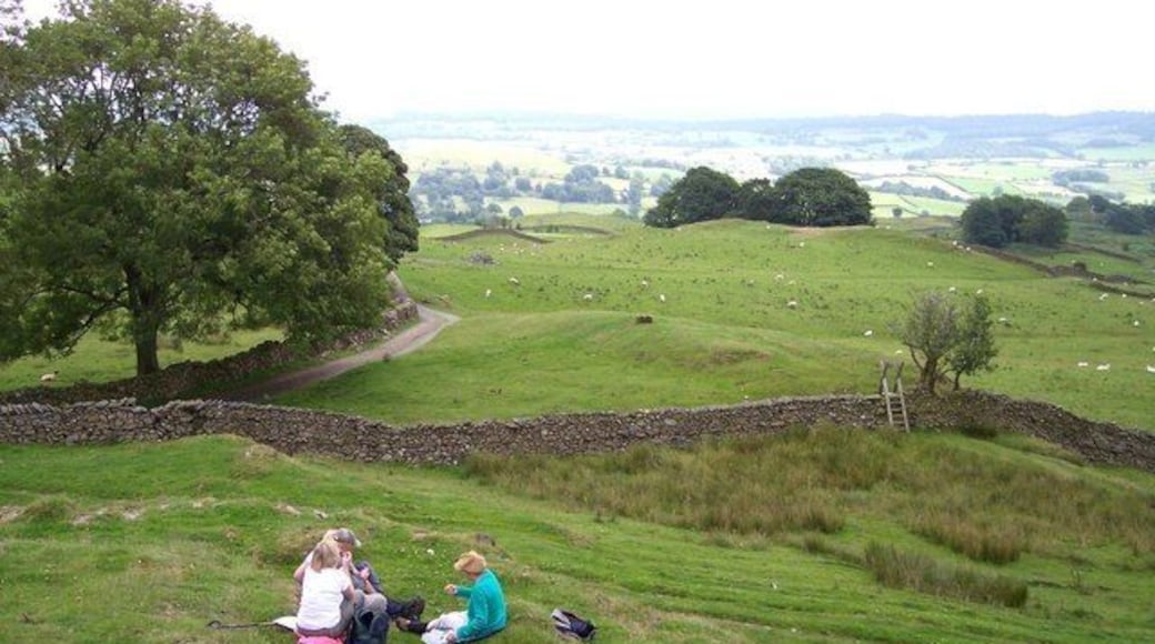 Farm track and stile near Starnthwaite Right of way between Crosthwaite and Lords Lot.