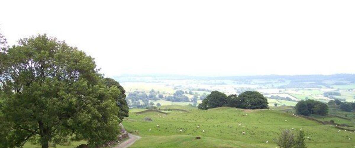 Farm track and stile near Starnthwaite Right of way between Crosthwaite and Lords Lot.