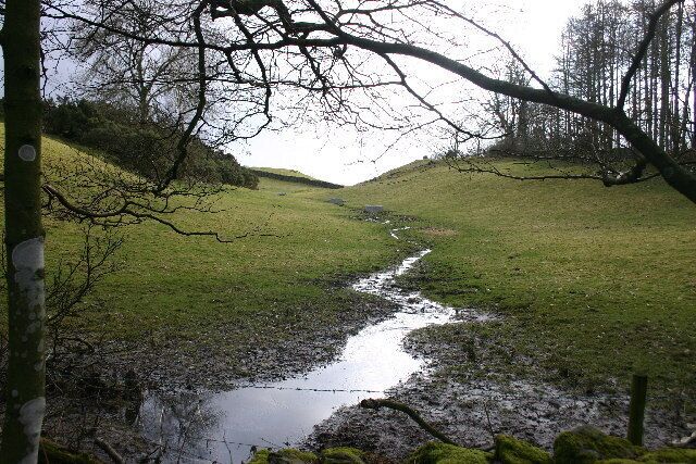 Springs. Not the more romantic image of crystal-clear water bubbling enthusiastically - here are just several rather muddy risings.