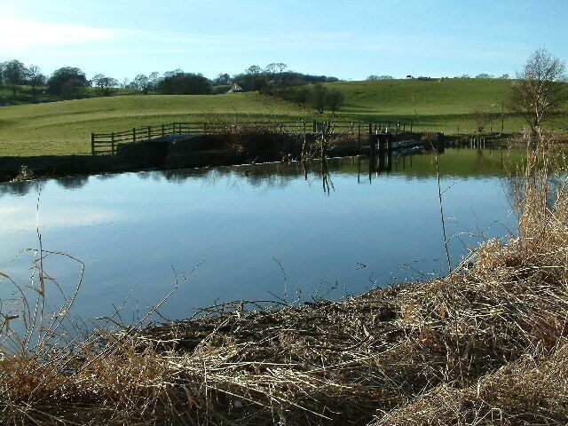 Burneside Mill Weir. Looking from above the weir towards Whitefoot