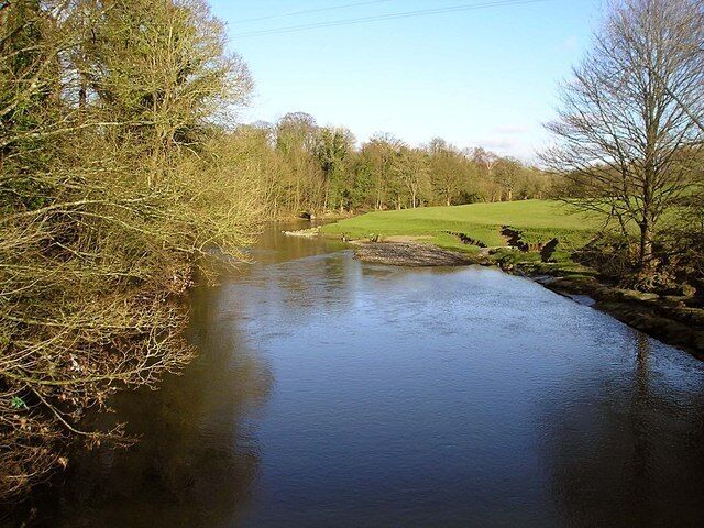River Kent on a Winter's Day.