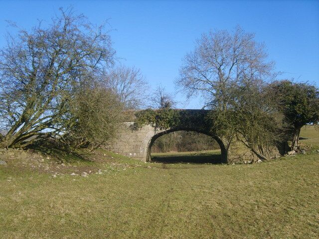 Bridge 179, Lancaster Canal Horse Park Bridge slowly turning into a small coppice.
