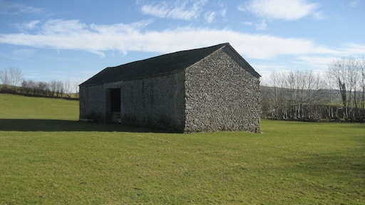 Large Stone Barn near Oakbank This well constructed laithe is passed by the Dales Way.