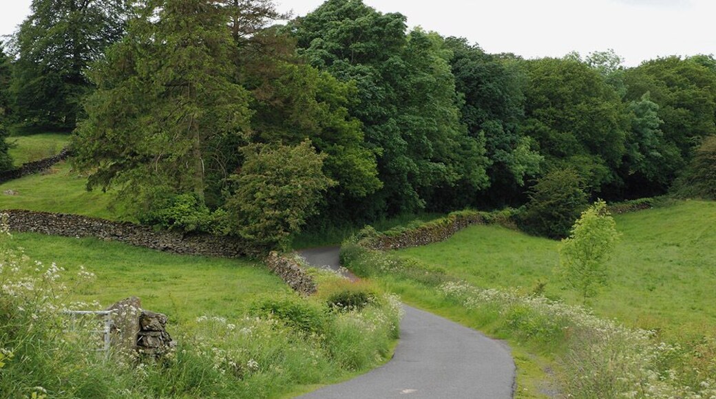 Minor road west of Burnside One of two routes accessing the A591.
