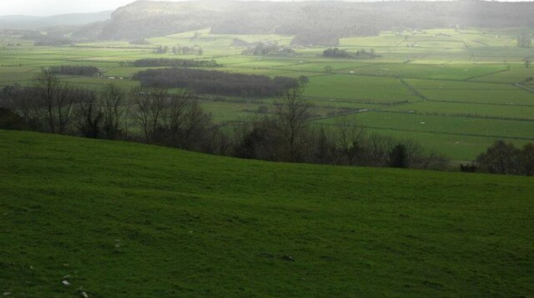 Lyth Valley View across the Lyth Valley from Helsington church.