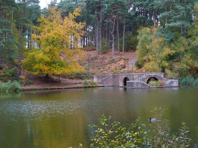 Lake and Boathouse Remains, Stockgrove Park