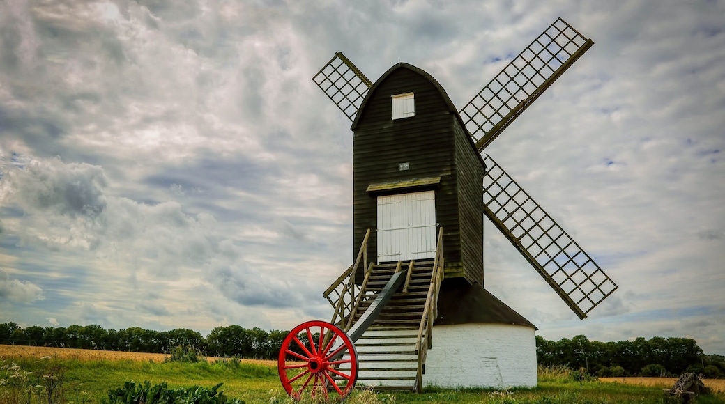 Pitstone windmill. Meant to be the oldest windmill in the UK. This is my first attempt at HDR photography and I'm quite pleased