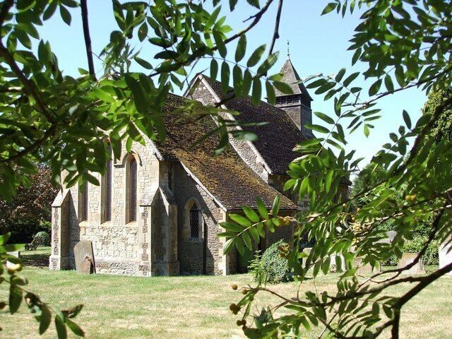 St Michael's parish church, Eggington, Bedfordshire, seen from the northeast
