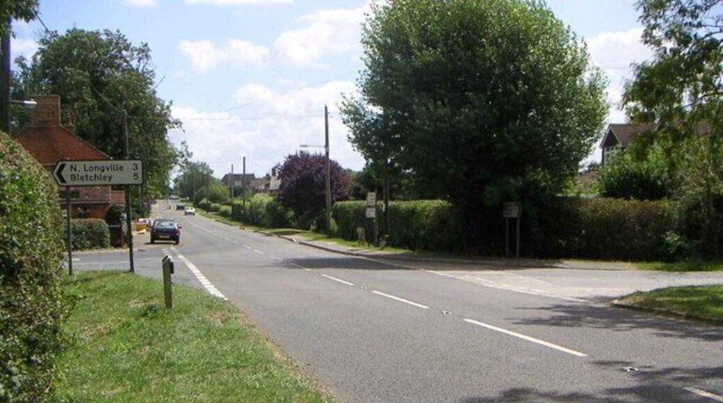 Stewkley Northend Crossroads. The crossroads at Stewkley Northend. The whole village is now known as Stewkley, and is also referred to as now on maps.