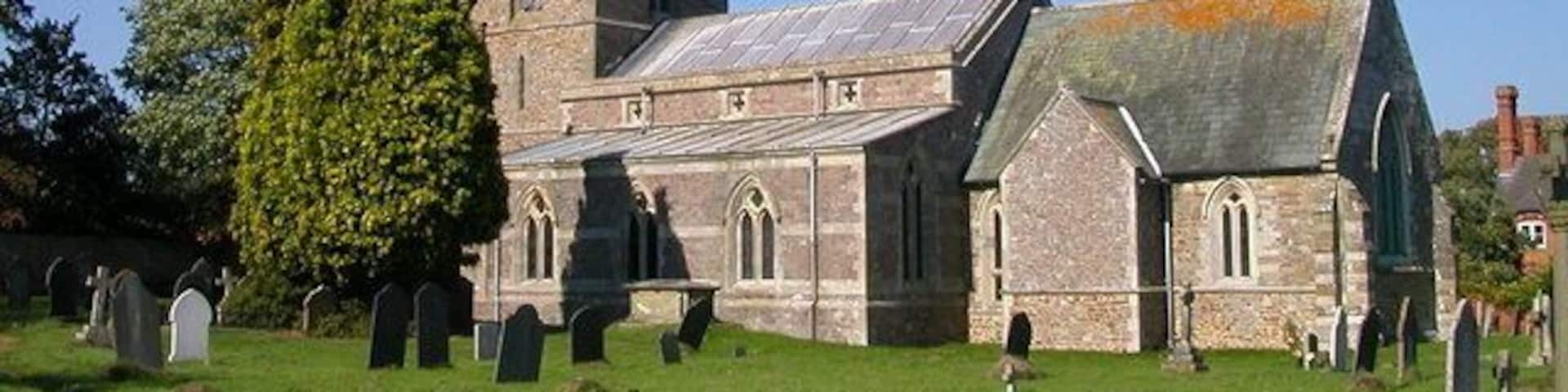 St Andrew's parish church, North Kilworth, Leicestershire, seen from the south
