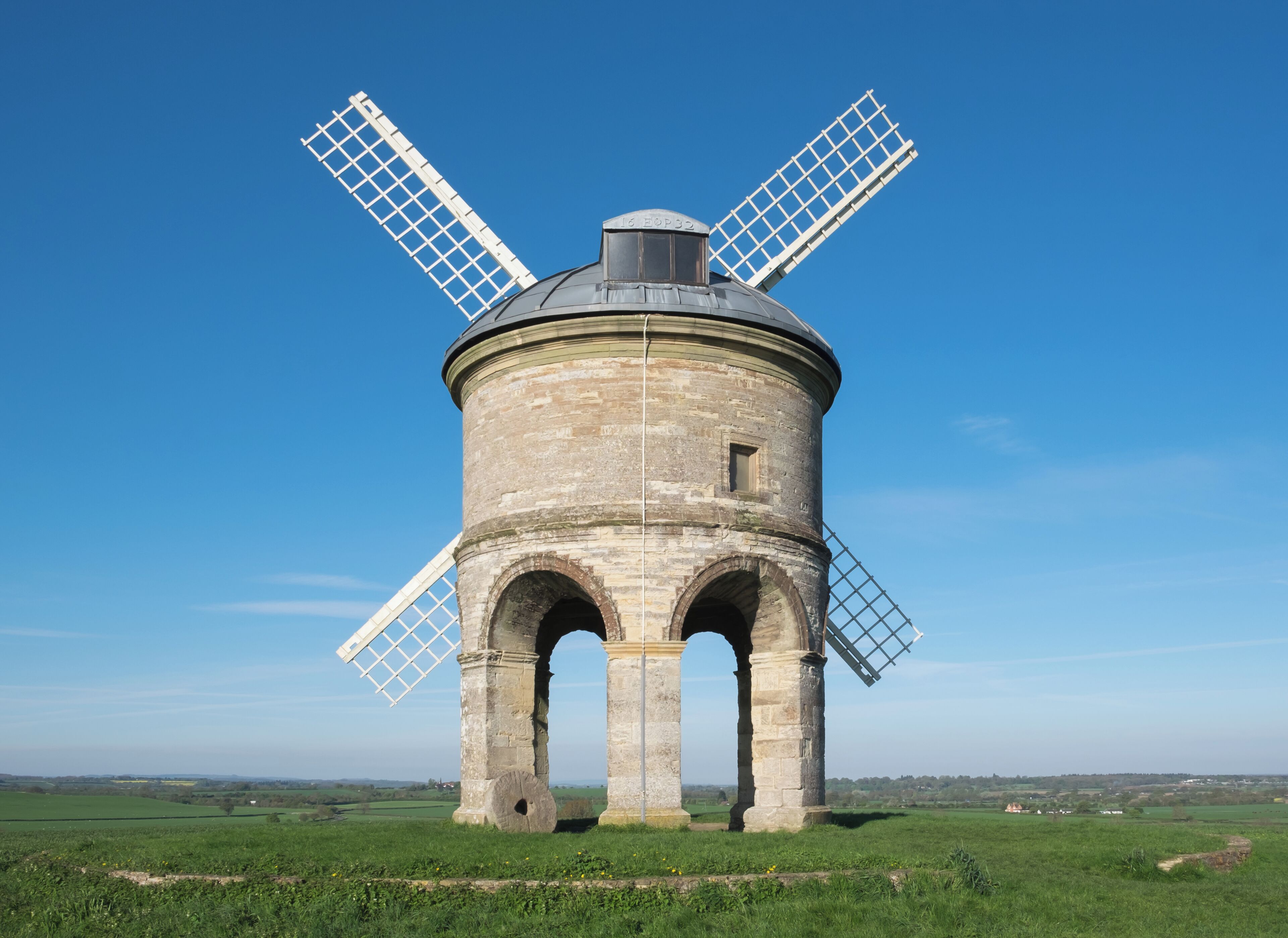 Chesterton Windmill, Chesterton, Warwickshire. Built in 1632, this is a grade I listed building in England.